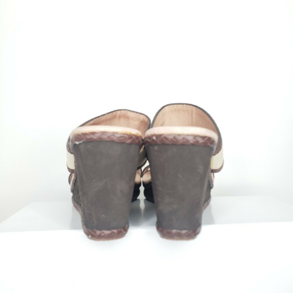Tommy Bahama Kalawai Leather and Canvas Wedges - Picture 3 of 7